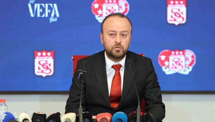 Sivasspor Başkanı Burak Özçoban: “Transfer yasağı kalkacak”