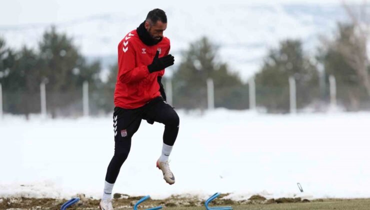Sivasspor, Erzurumspor maçının hazırlıklarına devam etti