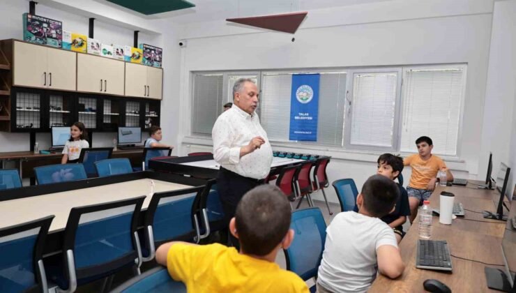 Talas’ta tatili fırsata çeviren teknoloji eğitimleri başlıyor