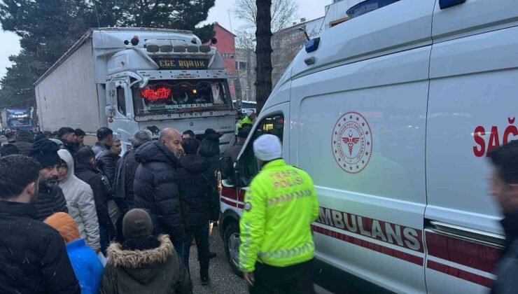 Tatvan’da tırın çarpması sonucu bir kişi hayatını kaybetti