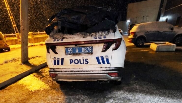 Tekirdağ’da baltalı saldırgan 3 araca zarar verdi