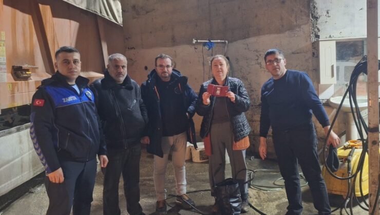 Tekirdağ’da çöpe atılan cüzdan belediyenin titiz çalışmasıyla bulundu