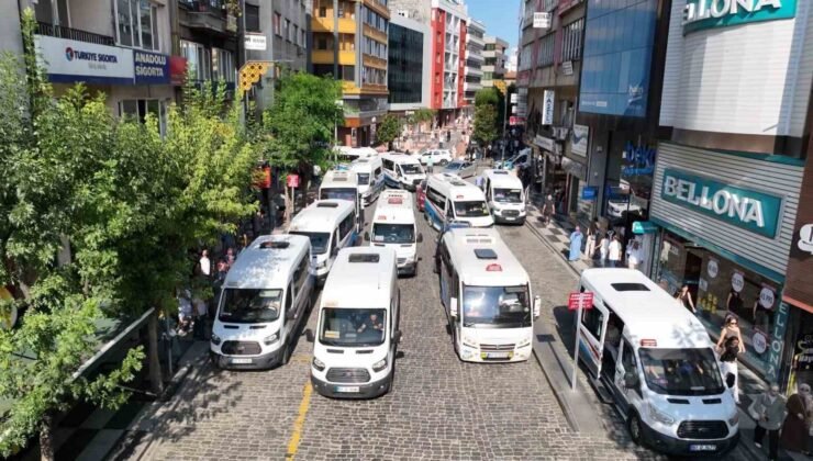 Trabzon’da dolmuşlar yeni yerine taşınıyor