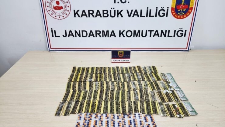 Uyuşturucu operasyonunda bin 276 hap ele geçirildi