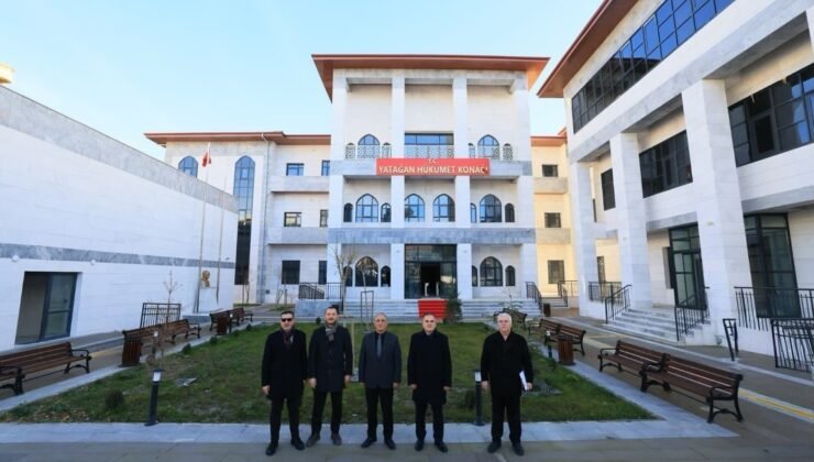 Vali Akbıyık, Yatağan Hükümet Konağı’nı inceledi