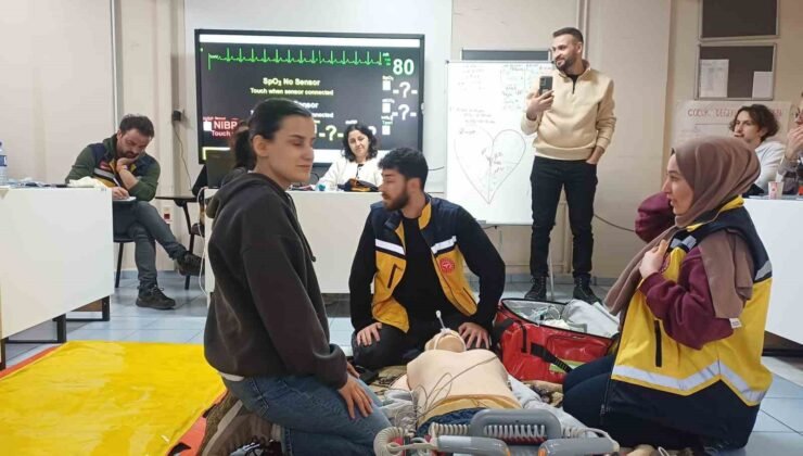 112 personeli eğitimden geçti