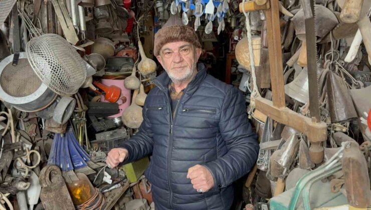 47 yıllık tutku servete dönüştü: antika dükkânında adım atacak yer yok