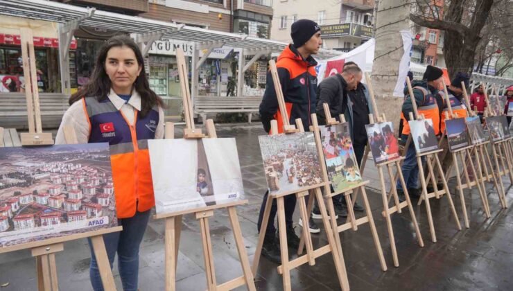 6 Şubat Niğde’de fotoğraf sergisiyle anıldı