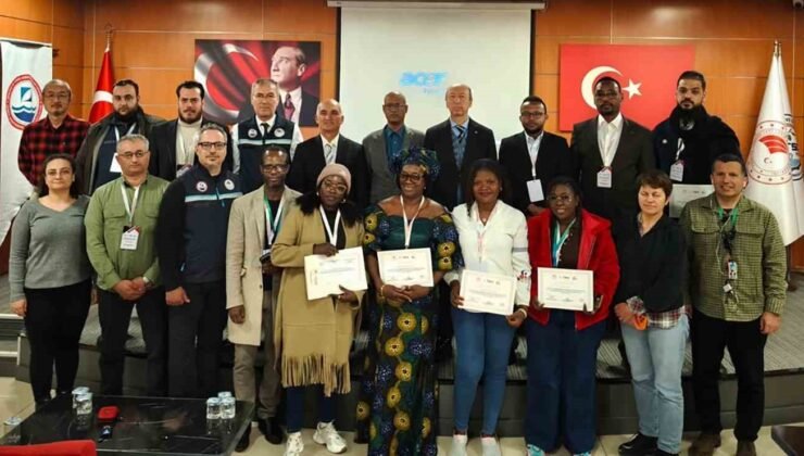 7 ülkeden gelen temsilcilere verilen uluslararası eğitim programı tamamlandı