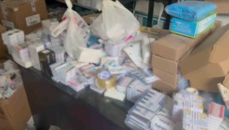 Adana’da 1 milyon 123 bin kaçak ilaç ele geçirildi