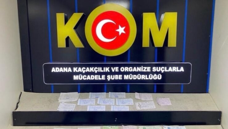 Adana’da tefecilik operasyonu: 2 tutuklama