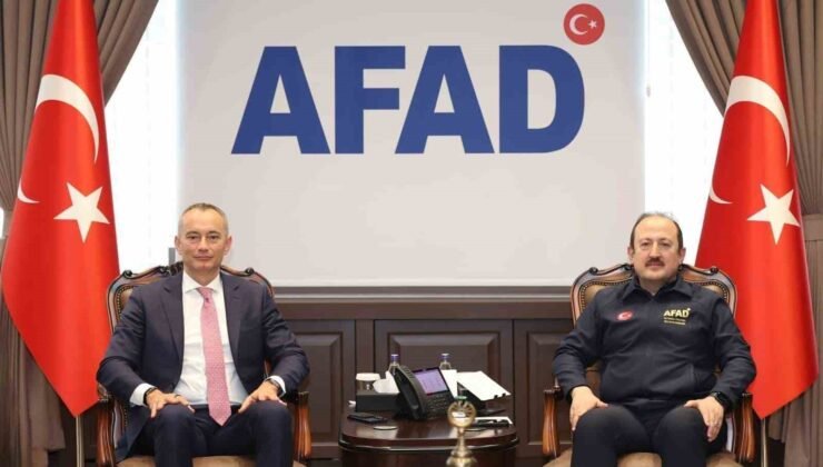 AFAD Başkanı Pehlivan, Gazze Barış Kurulu Yüksek Temsilcisi Mladenov’u kabul etti