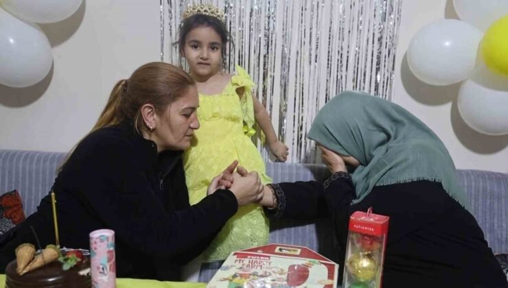 Aile fotoğrafından geriye tek kalan Alye’nin doğum gününde babaannesi gözyaşlarına boğuldu