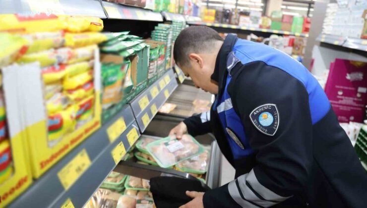 Akdeniz’de Ramazan ayı öncesi market ve fırınlara sıkı denetim