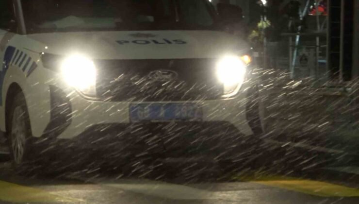 Aksaray’da kar yağışı başladı