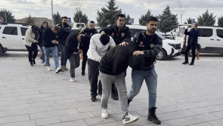 Aksaray’da uyuşturucu operasyonu: 8 gözaltı