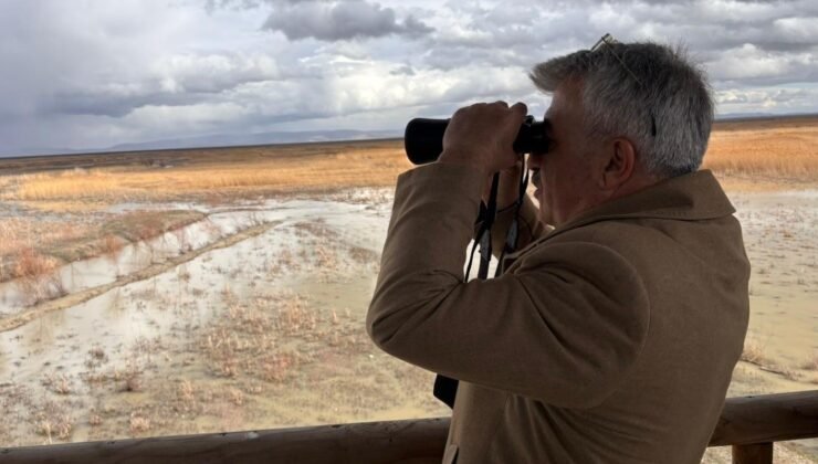 Akşehir Gölü su tutmaya başladı