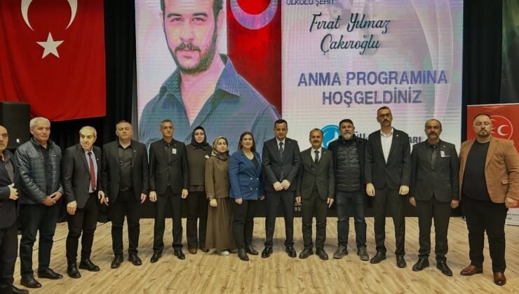 Akşehir’de Fırat Yılmaz Çakıroğlu için anma programı düzenlendi