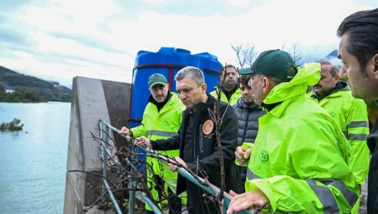 Alanya Dim Barajının kotu dün itibariyle 168,91 metreye ulaştı