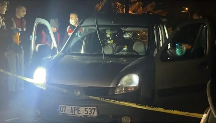 Alanya’da seyir halindeki araca silahlı saldırı: 1 ölü