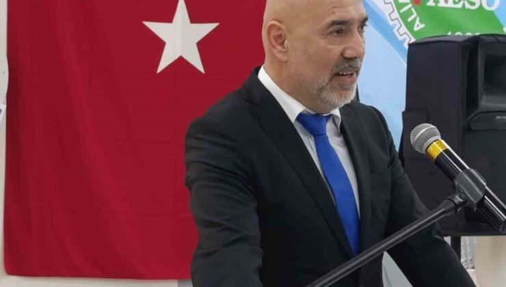 Aliağa Esnaf ve Sanatkârlar Odası’nın yeni başkanı İsa Özbek oldu