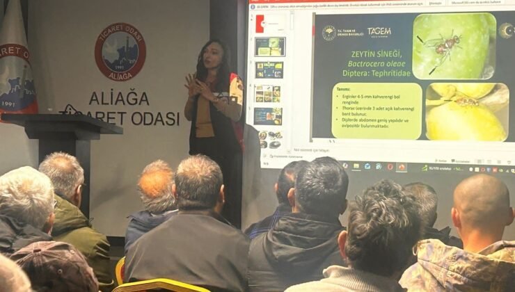 Aliağa’da tarımsal eğitimler aralıksız sürüyor
