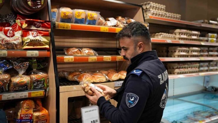 Aliağa’da zabıtadan ramazan mesaisi