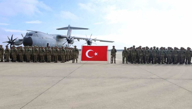 Almanya’da yapılacak NATO tatbikatı için Mehmetçikler yola çıktı