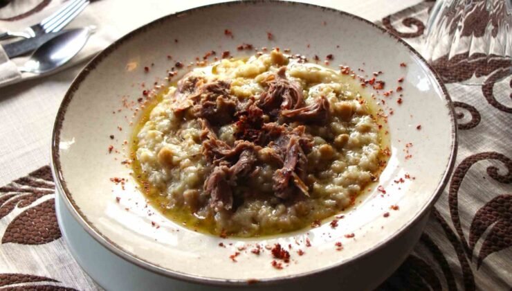 Amasya’nın tescilli lezzeti ’taş fırın keşkeği’: Pişmesi 12 saat sürüyor