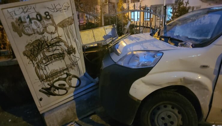 Ankara’da iki araç kafa kafaya çarpıştı: 1 yaralı