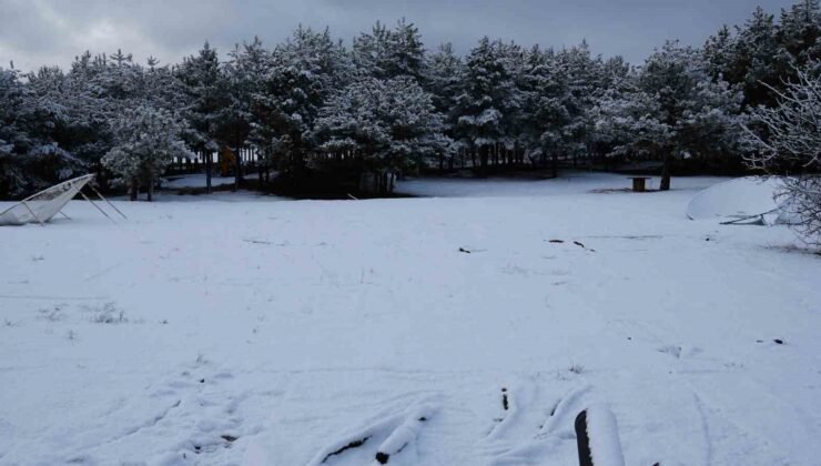 Ankara’da kar yağışı