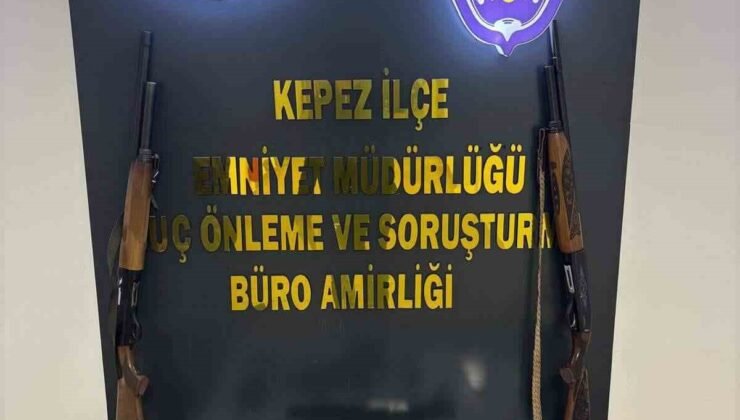 Antalya’da şafak ve huzur operasyonunda 5 gözaltı