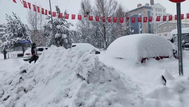 Ardahan’da 132 köy yolu ulaşıma kapandı