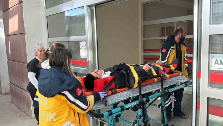 Asansör boşluğuna düşen 2 kişi yaralandı