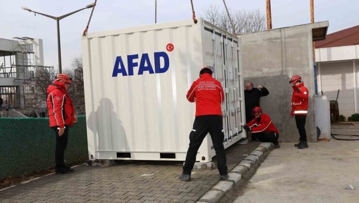 Ataşehir Belediyesinden deprem riskine karşı önemli adım: İki mahalleye daha deprem konteyneri