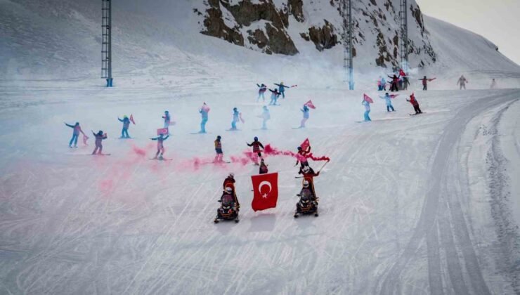 Avrupa Kış Sporları Haftası etkinlikleri Hakkâri’de düzenlendi