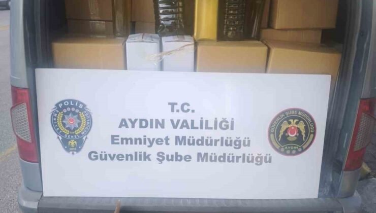 Aydın’da bin 324 litre bitkisel karışım yağ ele geçirildi