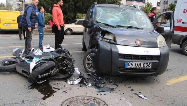 Aydın’da korkutan kaza: 1 ağır yaralı