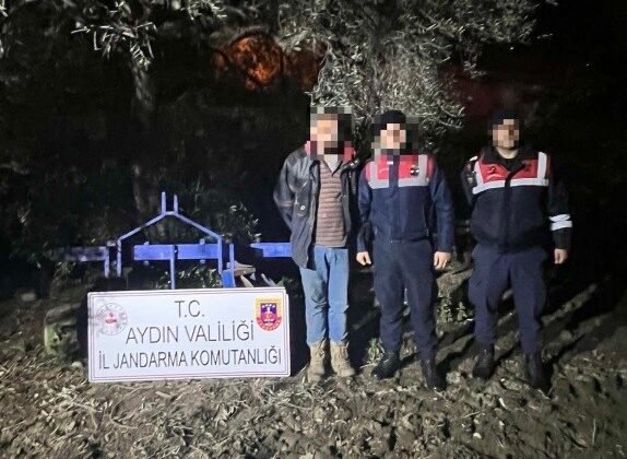 Aydın’da tarım aleti hırsızlığı: 2 yakalama