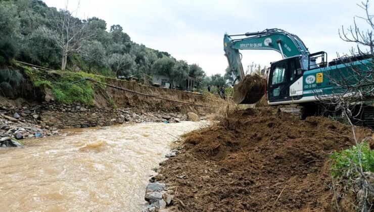 Aydın’da taşkın riskine karşı teyakkuz haline geçildi