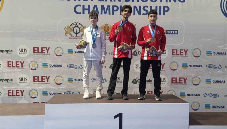 Aydınlı sporcudan Avrupa şampiyonasında çifte madalya