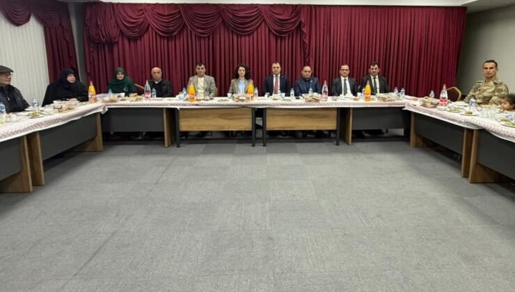 Aydıntepe’de şehit aileleri ve gaziler iftarda buluştu