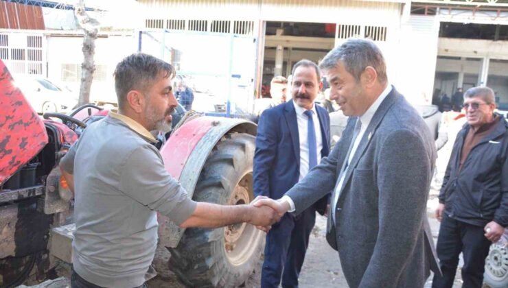 AYESOB Başkanı Künkcü, Kuyucak’ta esnaflarla buluştu