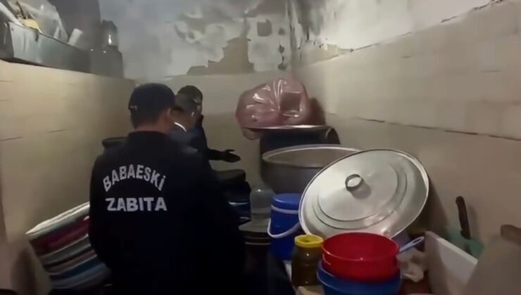 Babaeski’de ruhsatsız turşu imalathanesine baskın: 2,5 ton ürün imha edildi