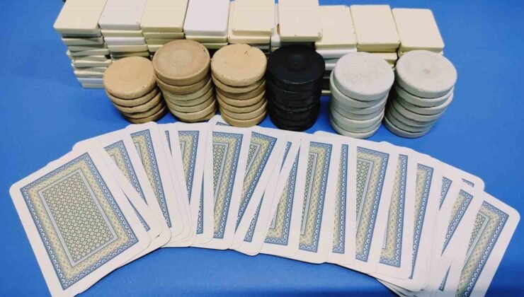 Bafra ve Çarşamba’da kumar baskını: 7 kişiye 81 bin TL ceza