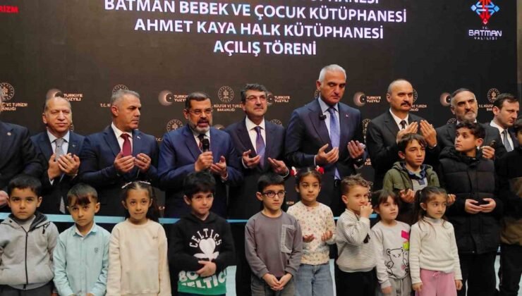 Bakan Ersoy: “Batman’da kültür altyapısında büyük dönüşüm sağladık”