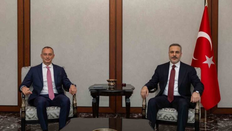 Bakan Fidan, Gazze Yüksek Temsilcisi Mladenov’u kabul etti