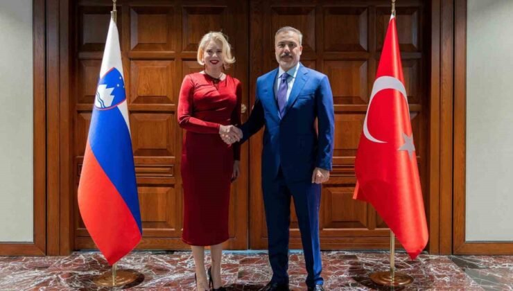 Bakan Fidan, Slovenya Ulusal Meclisi Başkanı Zupançiç ile görüştü