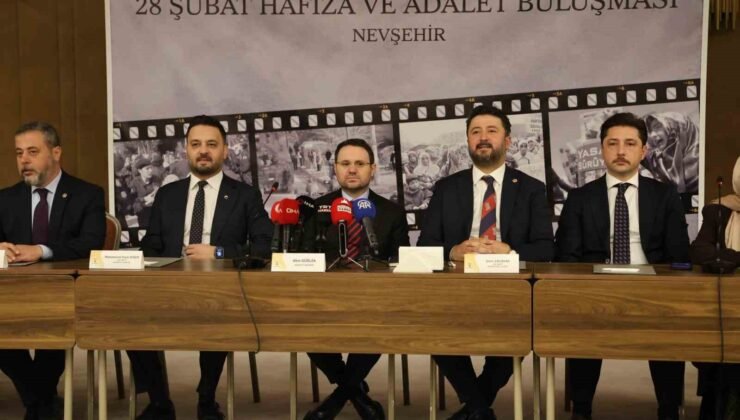 Bakan Gürlek, Nevşehir’de 28 Şubat mağdurlarıyla buluştu