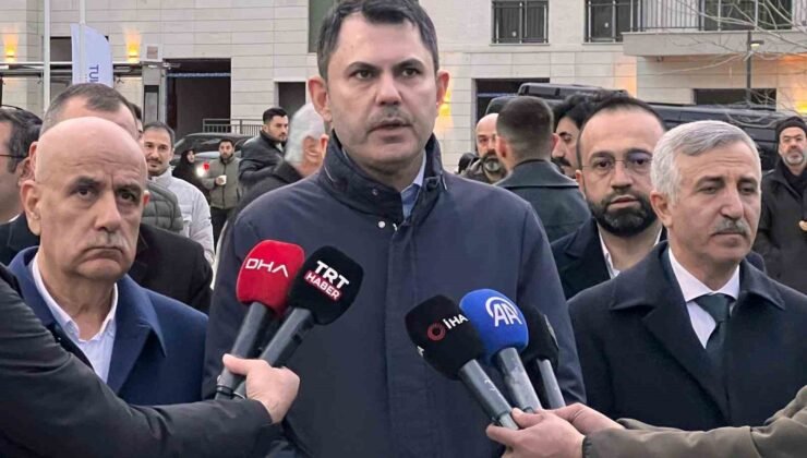 Bakan Kurum: “Hep birlikte devlet millet omuz omuza mücadele ortaya koydu”